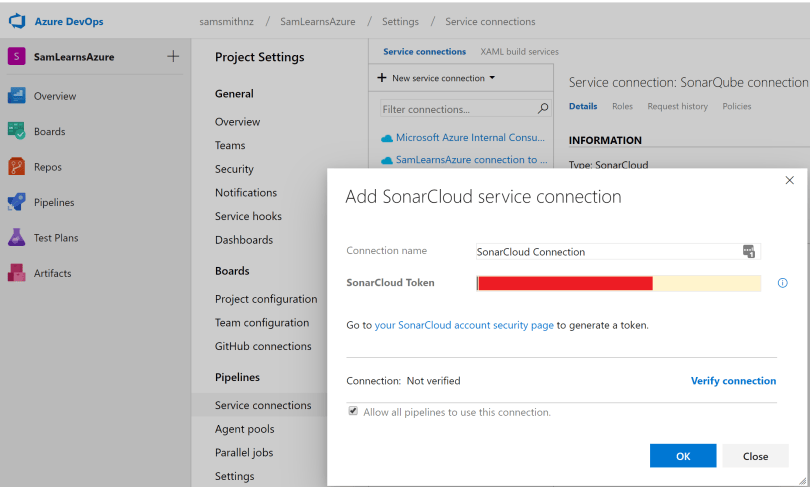 Code Analysis with SonarCloud – Sam Learns Azure