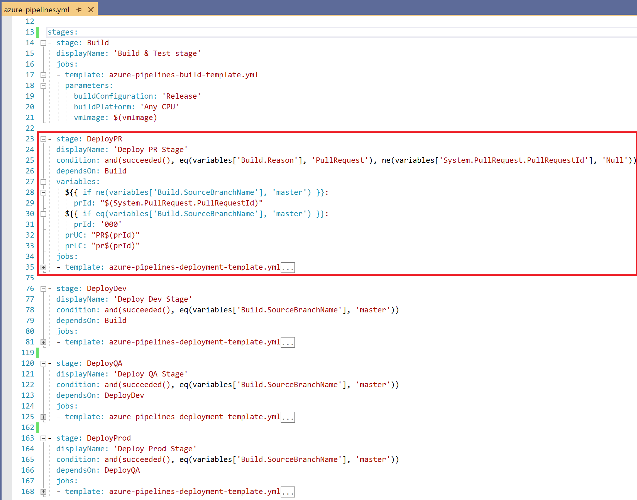 Creating a dynamic Pull Request environment with Azure Pipelines – Sam ...