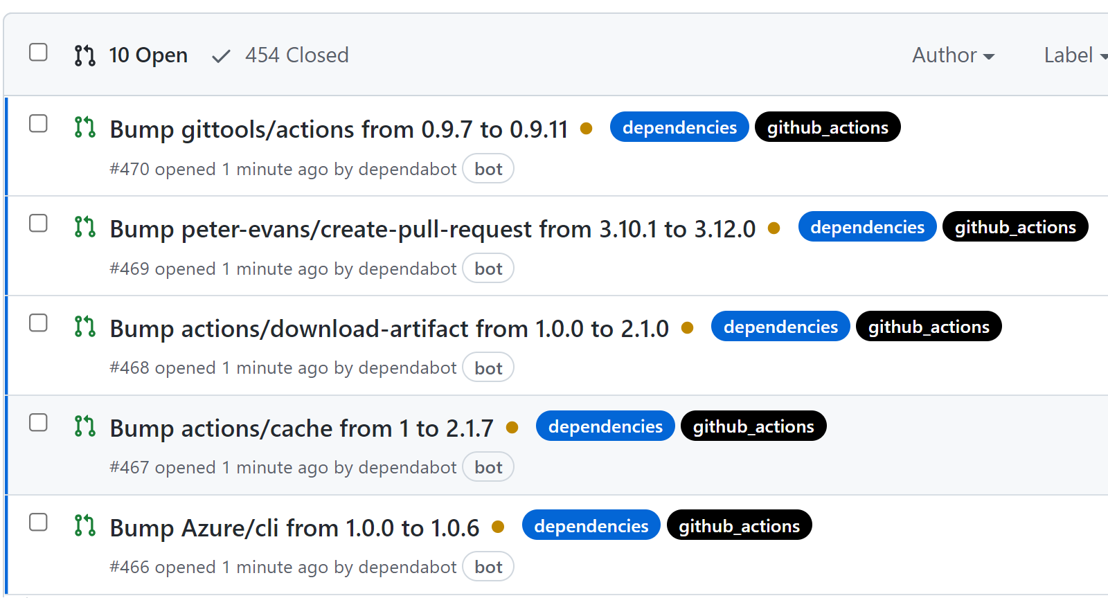 Dependabot and GitHub Actions – Sam Learns Azure