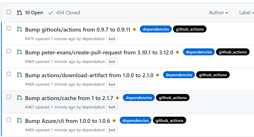 Dependabot and GitHub Actions – Sam Learns Azure